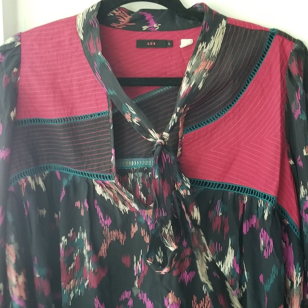 Urban Outfitters Silk Mini Dress Sz L